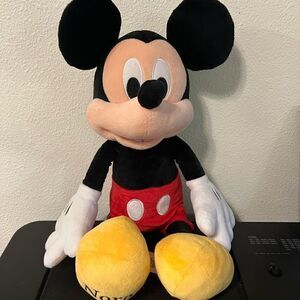 Disney Store Mickey Mouse Plush Stuffed Animal Toy 18”